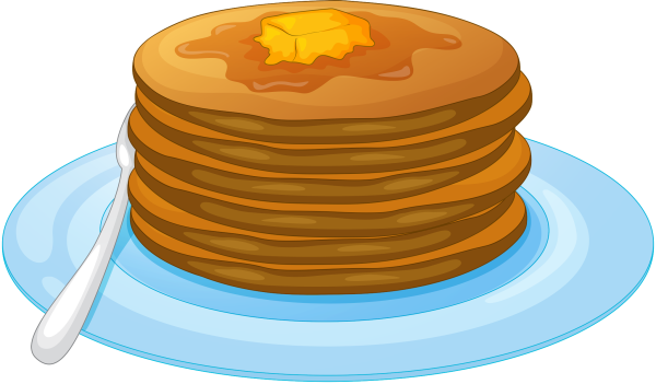 Блины на прозрачном фоне