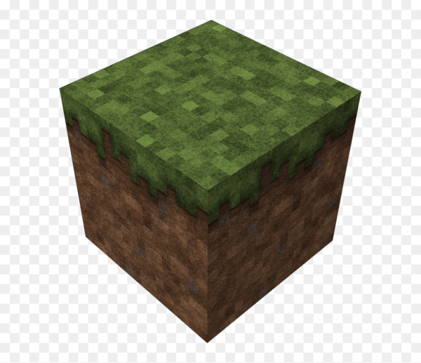 Minecraft блок дёрна