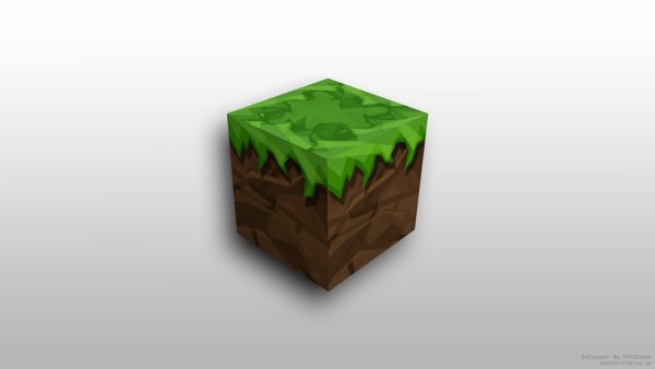 Куб дёрна майнкрафт