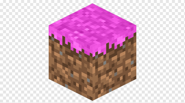 Блок земли на белом фоне