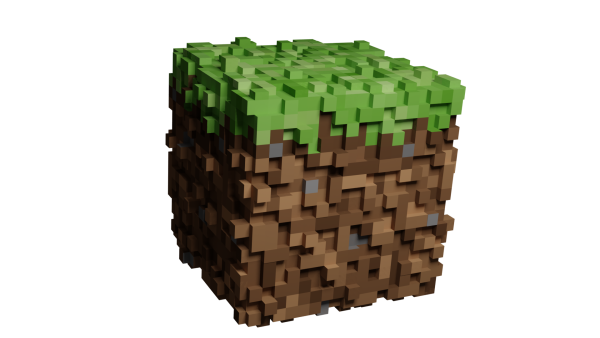 Блок земли 3д