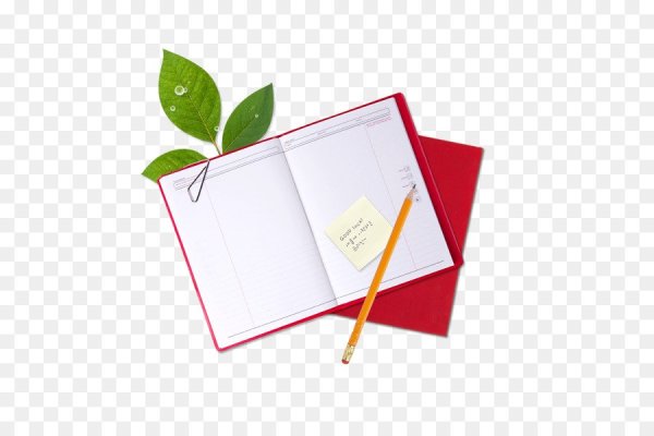 Блокнот с ручкой вектор