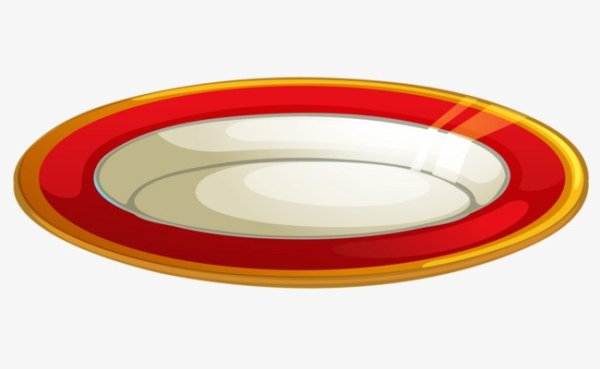 Тарелка мультяшная