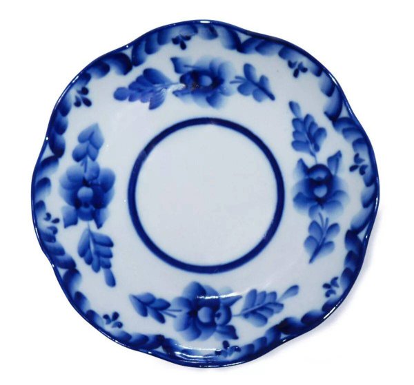 Блюдце Гжель