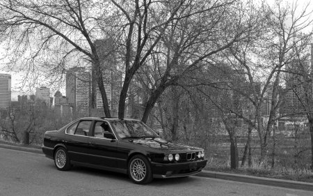 BMW e34 в 90-х