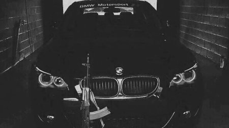 BMW бандитская машина вора е60