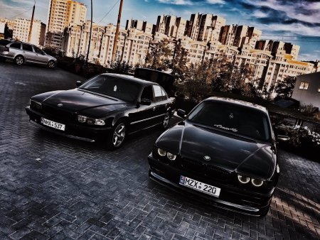 BMW 7 e38 бандитская