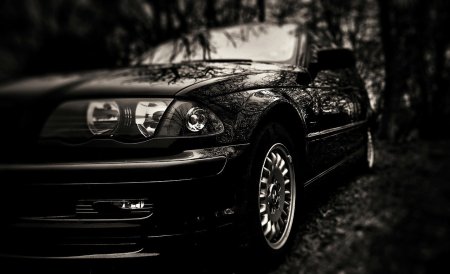 BMW e46 в темноте
