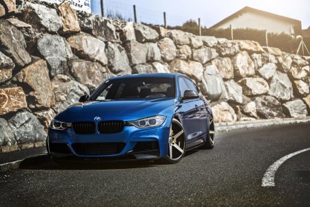 BMW f30 Tuning Black