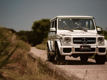 Mercedes Benz g63 белый