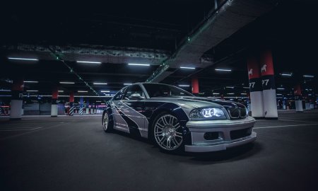 BMW m3 GTR черная
