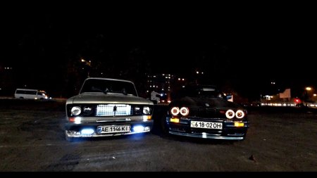 ВАЗ 2107 И БМВ е34