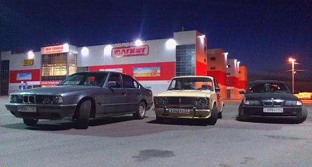 ВАЗ 2107 И БМВ е34