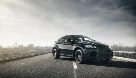 BMW x6 m черная