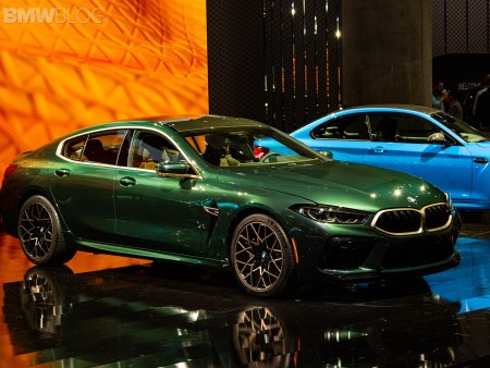BMW m8 Gran Coupe Green