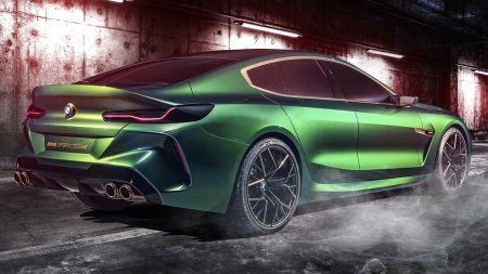 BMW m8 Competition Gran Coupe Green