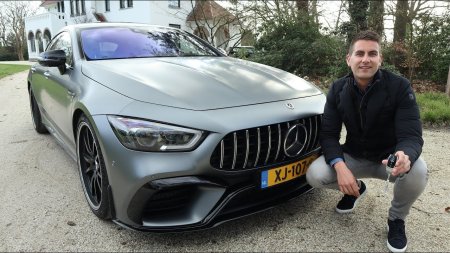 Mercedes AMG gt 63 s Михаила Литвина