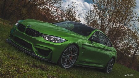 БМВ м5 зеленая