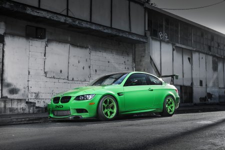 BMW m3 зеленая