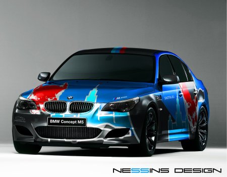 BMW 5 e60 винилы