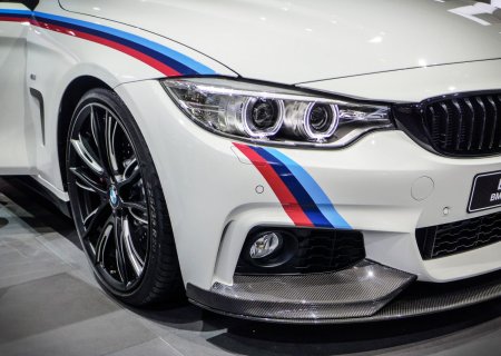 BMW f32 m Performance White
