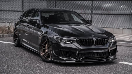 BMW m5 f90 Competition черная