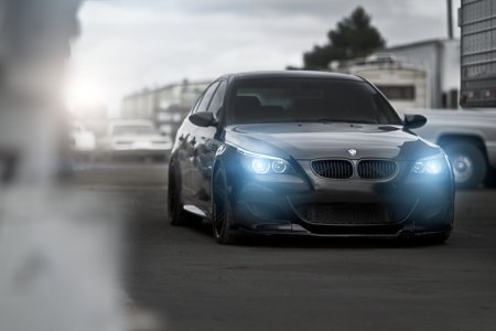 БМВ m5 e60 черная