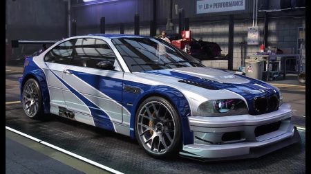 BMW m3 GTR NFS