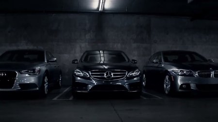 Ауди БМВ Мерседес черные