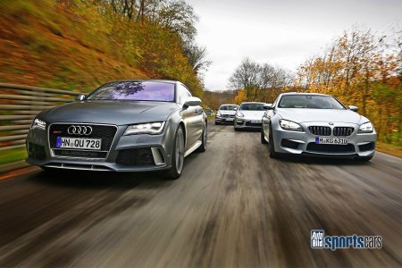 Мерс АМГ И Ауди 7