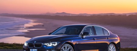 БМВ на закате обои