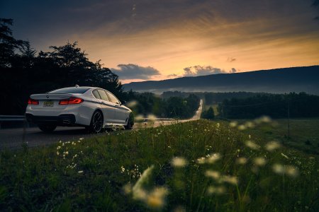 БМВ на природе