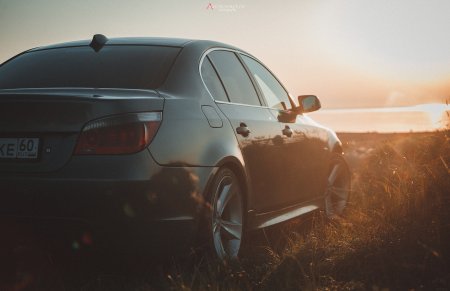 BMW e60 закат
