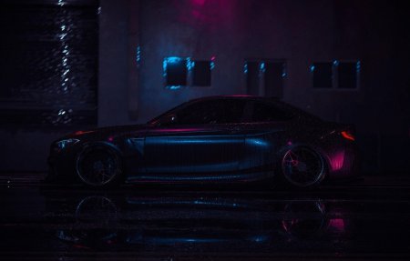 BMW m2 неон NFS 2015