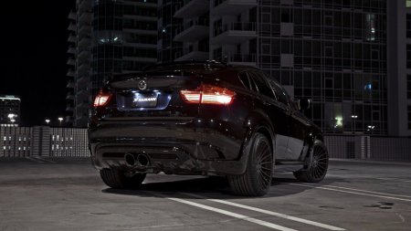 BMW x6 m черная