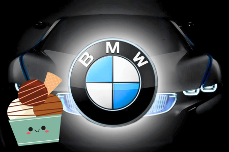 BMW logo 4k