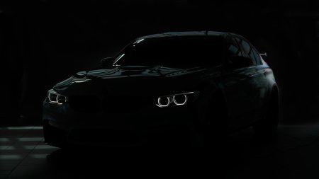 BMW m3 2021 в темноте