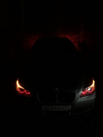 BMW 5 e60 Дьявольские глазки