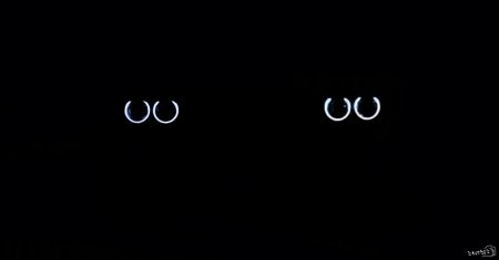 Обои БМВ ангельские глазки е39