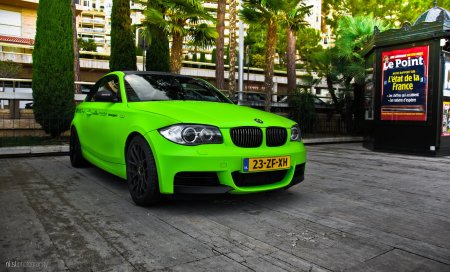 BMW кислотный m5