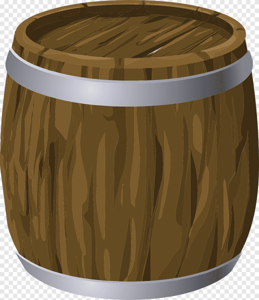 Бочка мультяшная