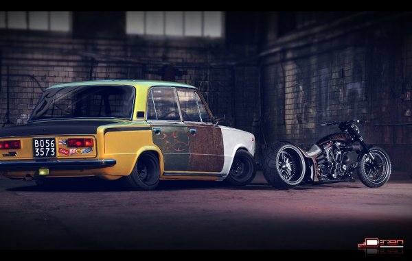 ВАЗ 2101 стенс дрифт