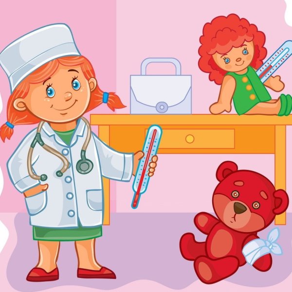 Больничка для детей в детском саду