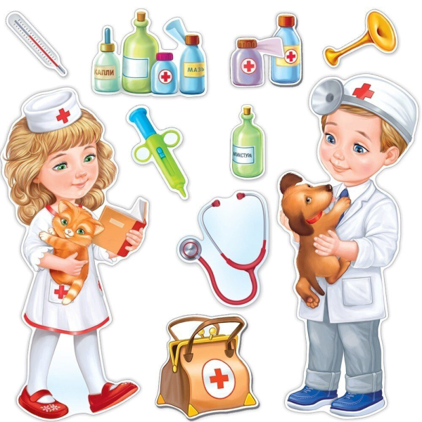 Оформительский набор у доктора