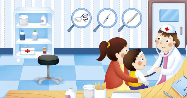 Иллюстрации больница для детей