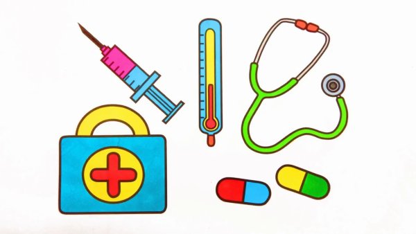 Предметы врача для детей