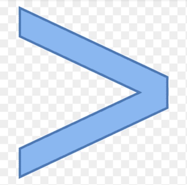 Значок больше