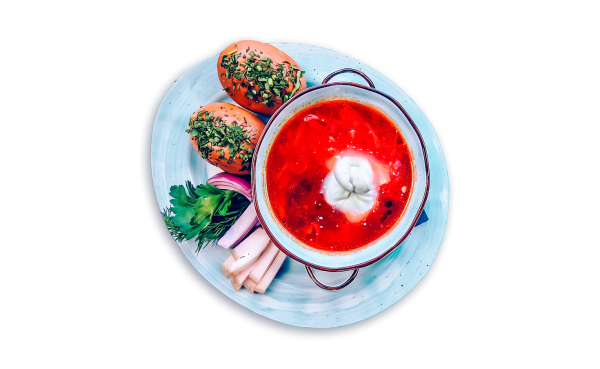 Борщ без фона