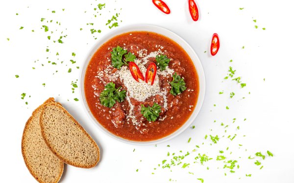 Борщ сверху