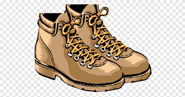 Ботинки для детей на прозрачном фоне